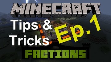 Minecraft Factions Tips & Tricks | Ep.1 - Building a good Base