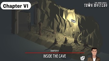 TINY ROOM Chapter - VI (Inside The Cave), walkthrough - Act I end | no commentary [but explained] |