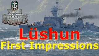 World of Warships- Lüshun First Impressions: God Tier DPM