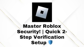 How to Turn On 2-Step Verification on Roblox (2025 Guide) | Secure Your Account!