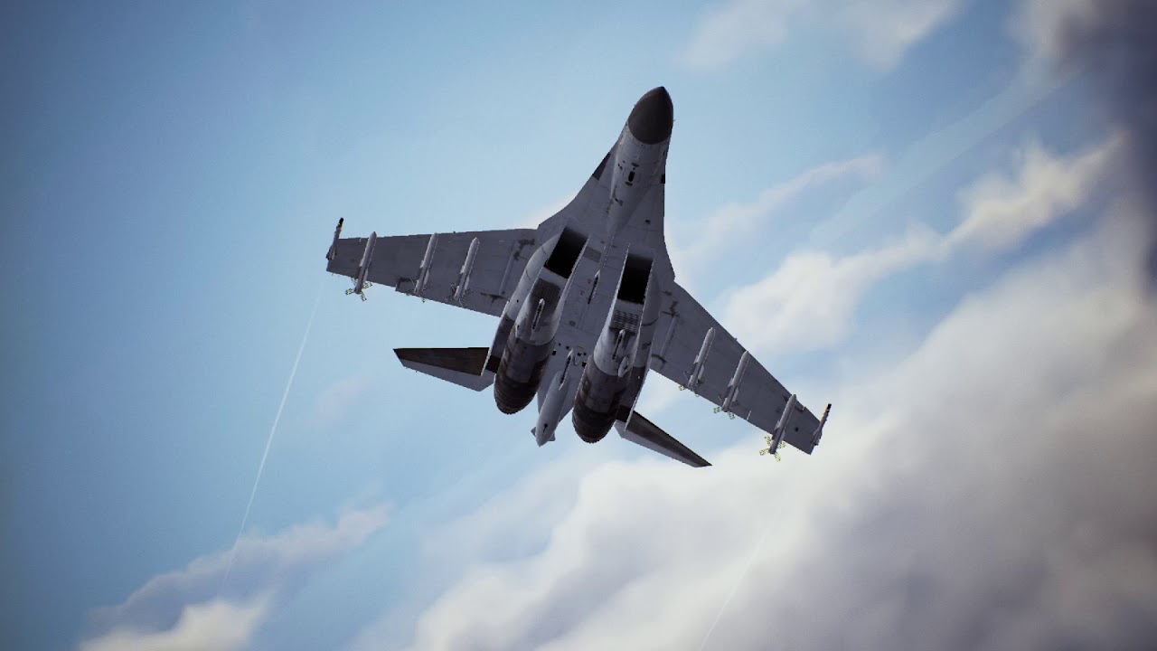Ace Combat 7 SU 35 Arsenal Bird - YouTube