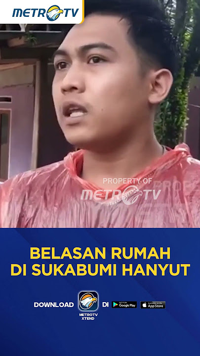 Belasan Rumah Di Sukabumi Hanyut Diterjang Banjir Bandang #shorts