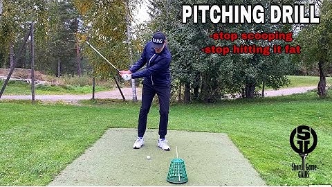 Pitching drill - stop scooping