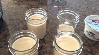 Making Yogurt from Soy Milk