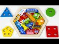 Toy shapes and vehicles  learn and complete the puzzle  preschool learning