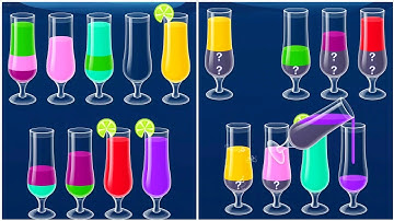 Water Sort Puzzle Walkthrough 7, ios Gameplay Simulator Think Brain Android Games