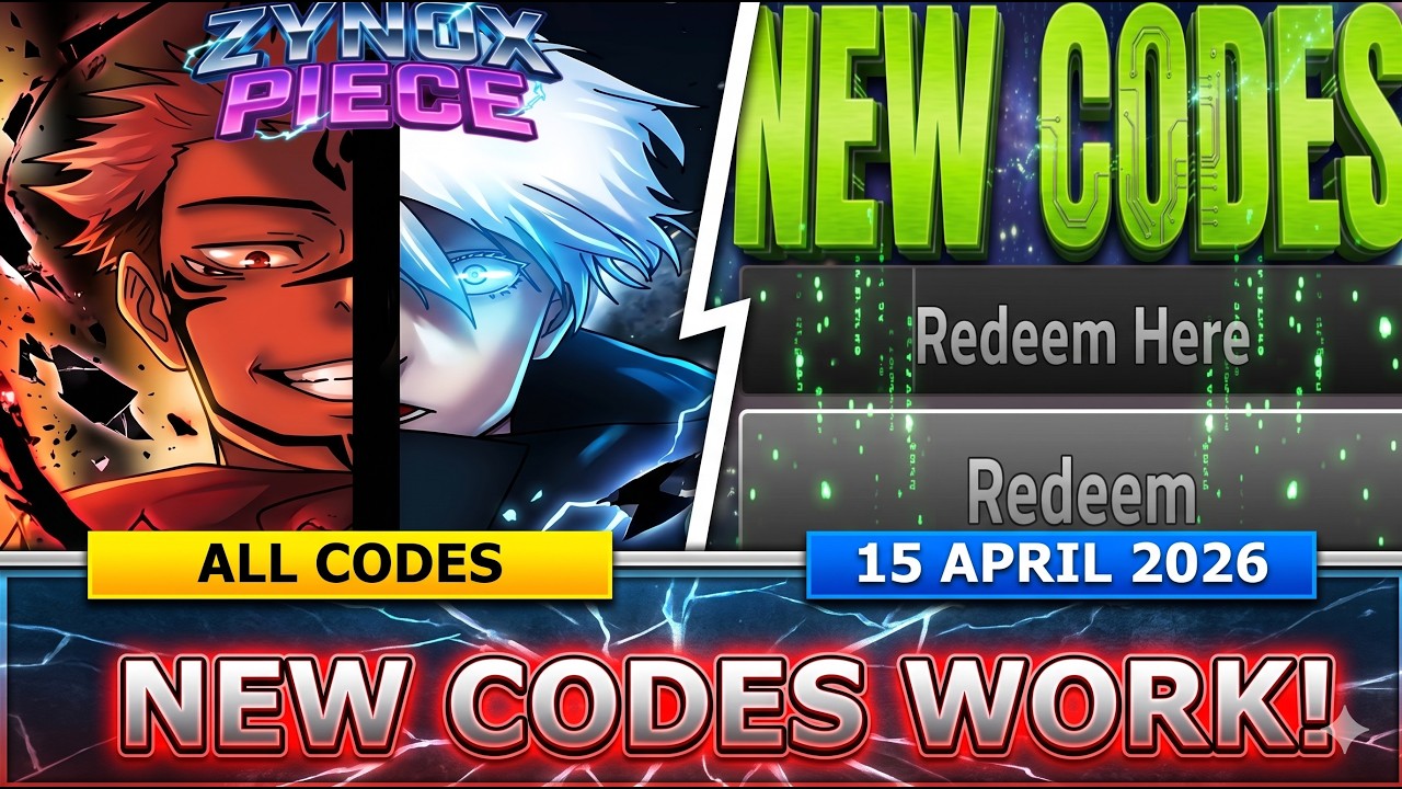 NEW CODES* [🔮Shibuyap2🔥] Zynox Piece ROBLOX | ALL CODES | April