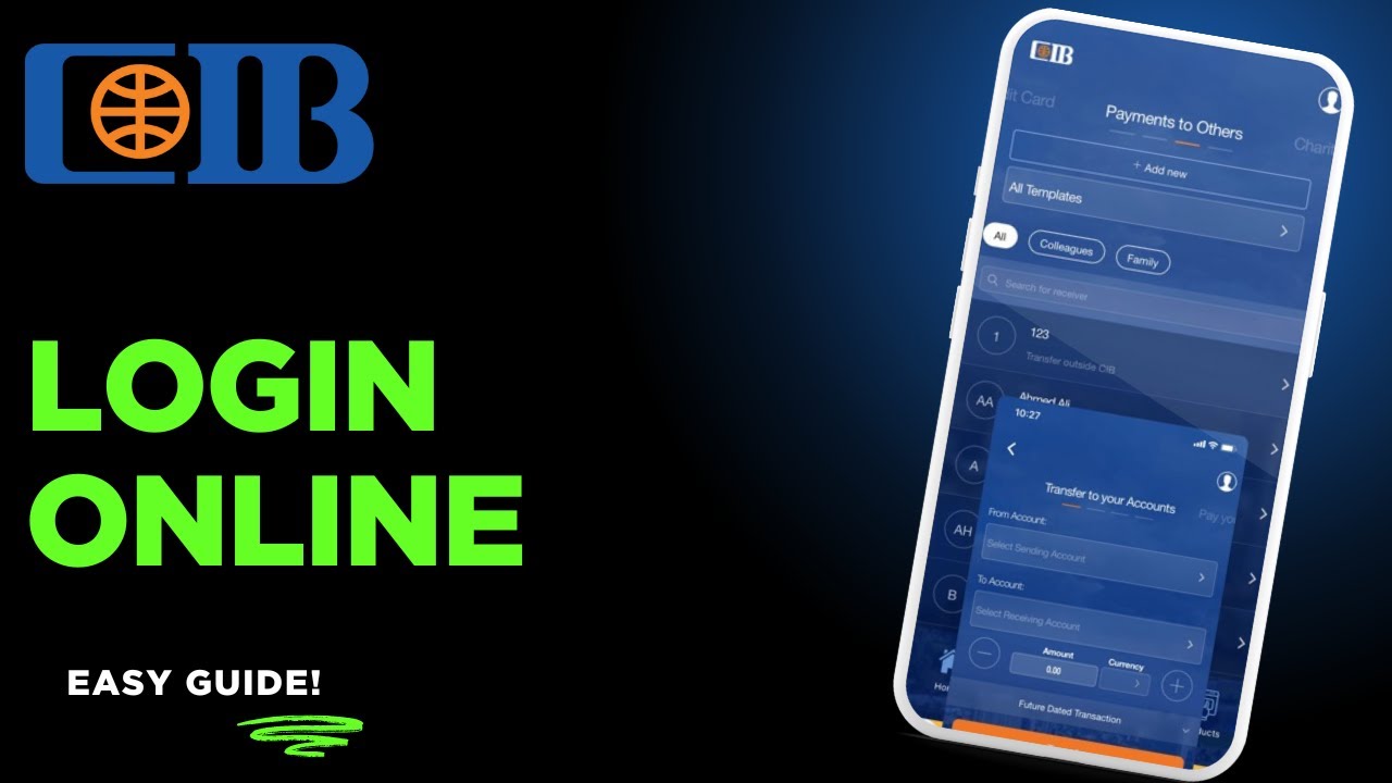How to login to Commercial International Bank online banking - Egypt ...