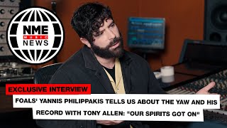Foals' Yannis Philippakis talks about The Yaw and his record with Tony Allen: "Our spirits got on"