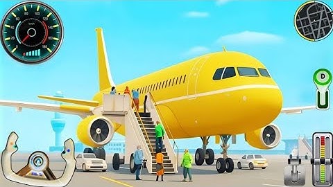 Flight Airplane City Pilot Simulator - Plane Boeing Emergency Landing - Android Gameplay