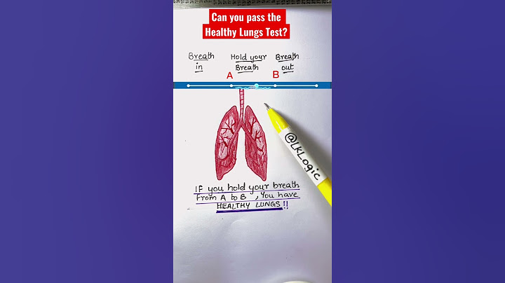 Can you pass the Healthy Lungs Test?