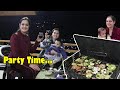 First Night Party in Prakriti's House  || Barbeque Special