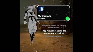 My Demons - Starset /// #music  #songs  #anime  #musicvideo  #goku  #starset7