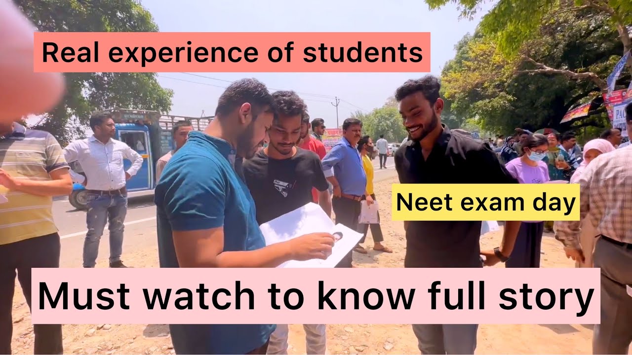 The Neet Exam Day Vlog🔥 Students reactions before and after exam😮