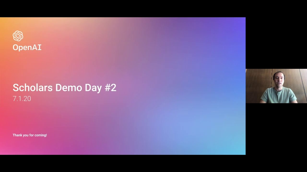 Introductions by Sam Altman & Greg Brockman | OpenAI Scholars Demo Day 2020