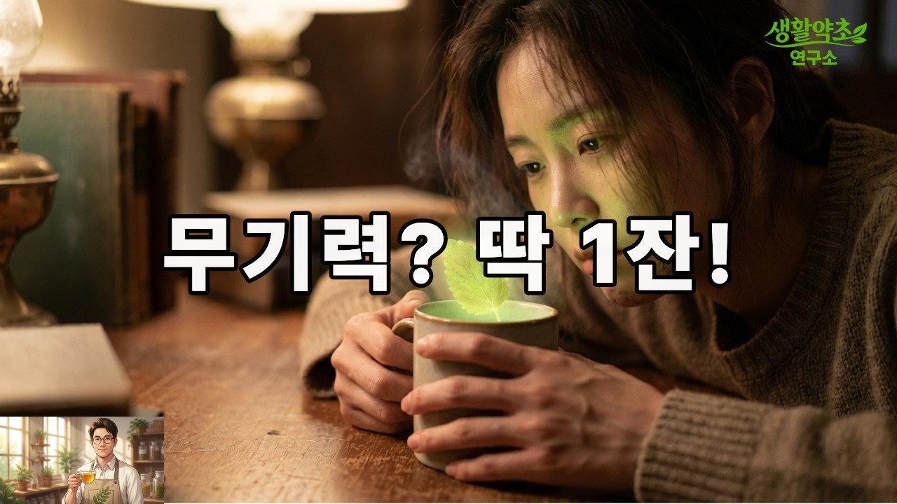 무기력 우울감? 뇌 가바(GABA)를 깨우는 레몬밤의 과학! 활력 되찾는 법