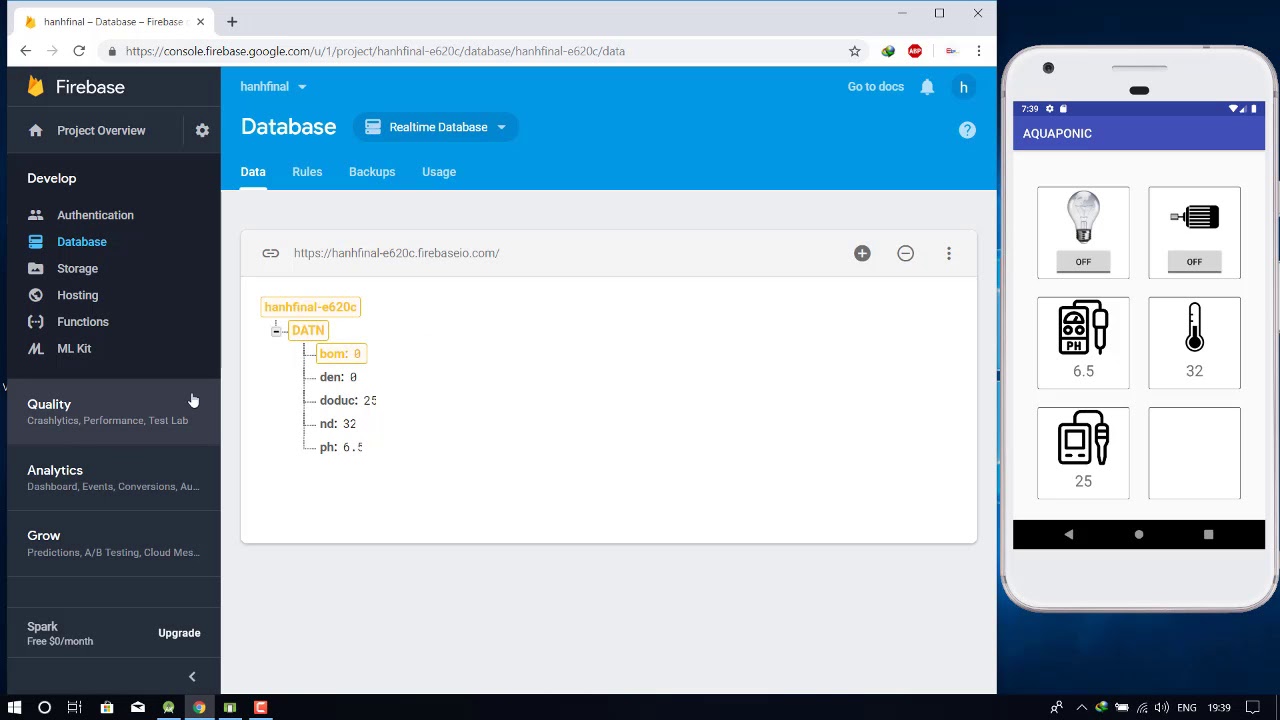 ANDROID STUDIO FIREBASE DEMO - YouTube