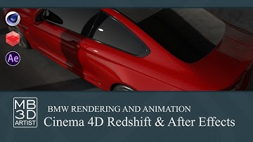 BMW RENDERING AND ANIMATION IN CINEMA 4D
