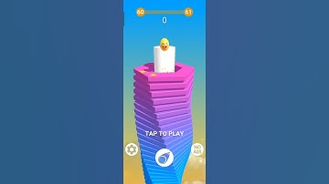 AMAZING STACKBALL CRUSH 3D 1- #stackball #shorts