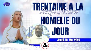 JEUDI 30 MAI 2024 - Homelie de la Fete du Tres Saint Sacrement