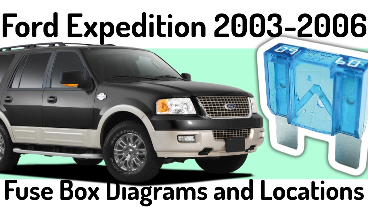 2004 ford expedition cigarette lighter fuse location (2003-2006) Ford Expedition Fuse Box Diagrams and Fuse Panel Locations✅