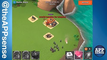 Radar Base (6) Single Player Island - Boom Beach Walkthrough