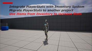 How to create, migrate and integrate Advanced Flexible Health System, UE5 player stats tutorial