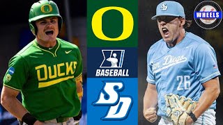 Oregon vs San Diego (Great Game!) | Santa Barbara Regional Opening Round | 2024 College Baseball