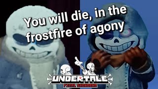 Undertale Final Showdown Every Dust Sans Character Gameplay