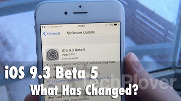 iOS 9.3 Beta 5 - What Has Changed?