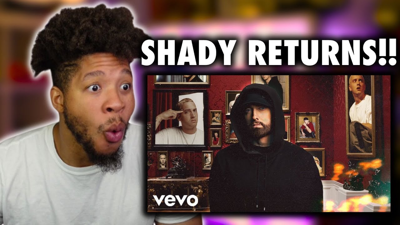 SLIM SHADY RETURNS!! HE TRYING TO GET CANCELED EMINEM "HOUDINI" (1st Em