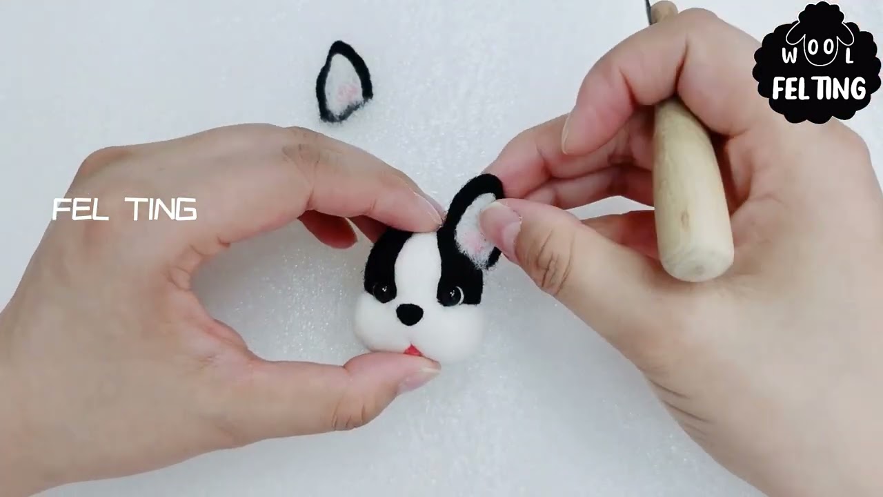 How to Make A Needle Felted Bulldog Into A Bag Charm – Feltify