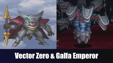 [ENG Sub]Super Robot Wars MX - Vector Zero & Galfa Emperor Attacks | スパロボMX - ベクターゼロ & ガルファ皇帝 全武装
