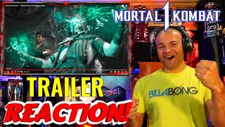 The Red Ninja!  Mortal Kombat 1 - Ermac Gameplay Trailer - Reaction!