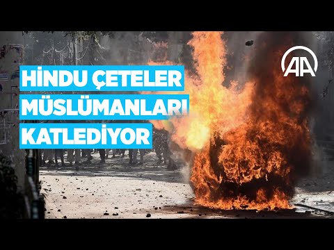 Hindu çeteler Müslümanları katlediyor