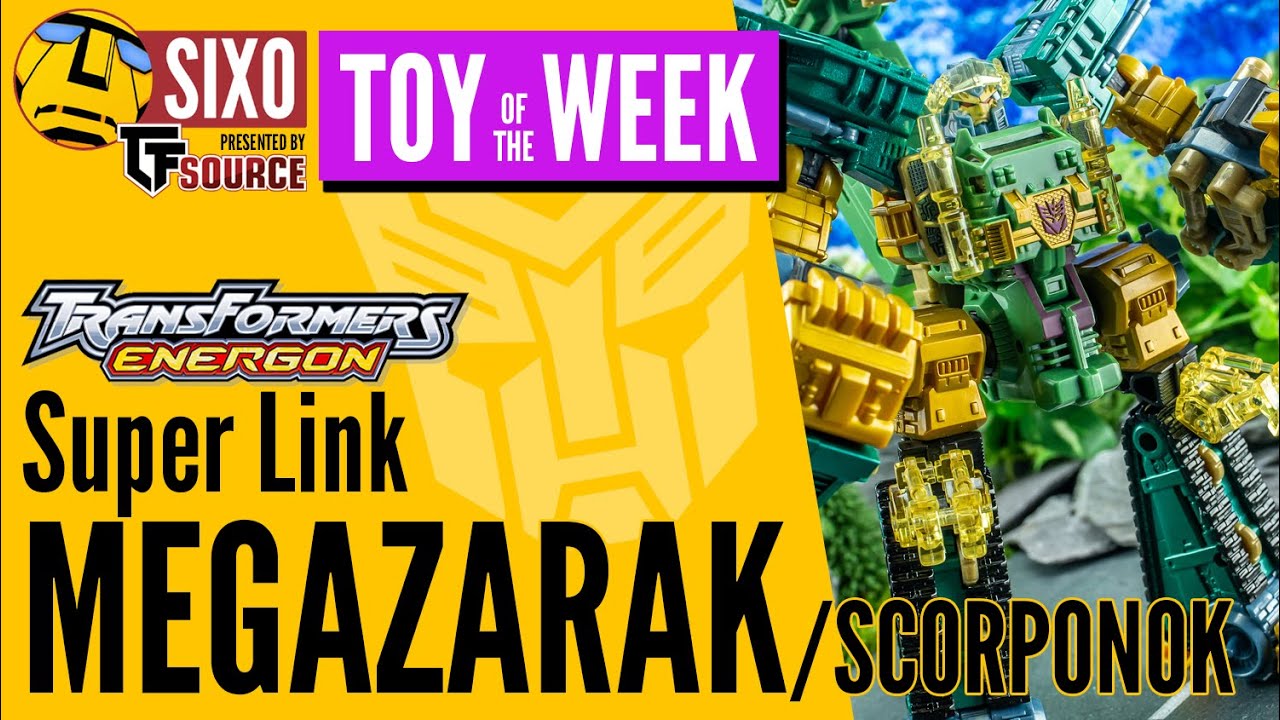 TOY OF THE WEEK: Transformers Superlink SD-05 Megazarak (Energon