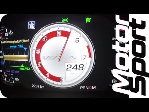 0-250 km/h : NEW 649 PS Cadillac CTS-V (Motorsport)