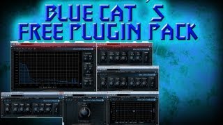 Blue Cat´s free plugin pack - Chorus, flanger, phaser, EQ, freq analyzer, gain