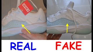 Real vs Fake Jordan 11 CMFT sneakers. How to spot fake Jordan 11 shoes