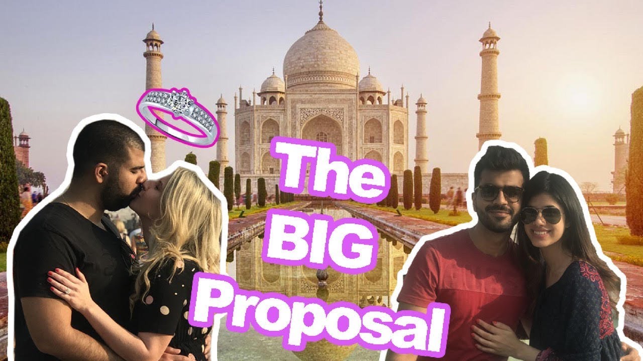 THE BIG PROPOSAL!!! OMG! | TRAVEL VLOG : TAJ MAHAL | Malvika Sitlani