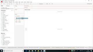 Tableau 101 Word Cloud