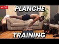 Planche Calisthenics Training Live