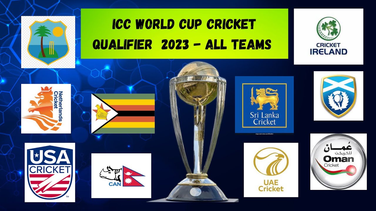 ICC World Cup cricket Qualifier 2023 - All Teams | #cricket # ...