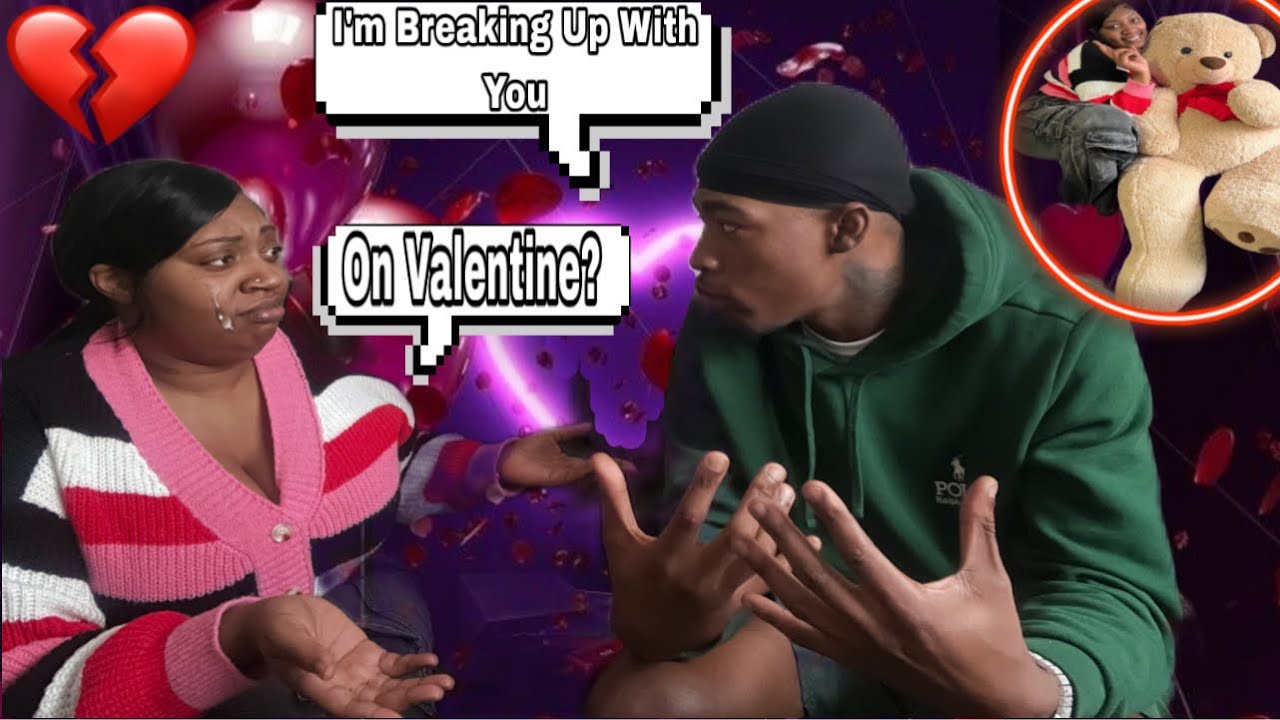 Расстаюсь с невестой в День святого Валентина, а потом удивляю её огромным медведем 🥰🐻 (Она плачет)