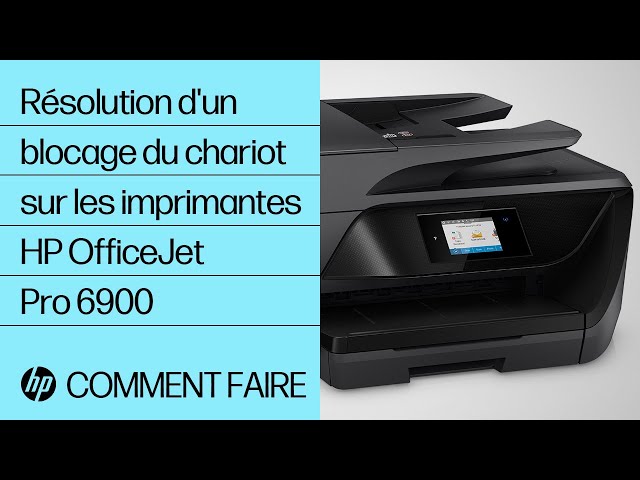 Chariot HP Officejet Pro 9015 coincé sur le côté droit - pas de bourrage  papier : r/fixit