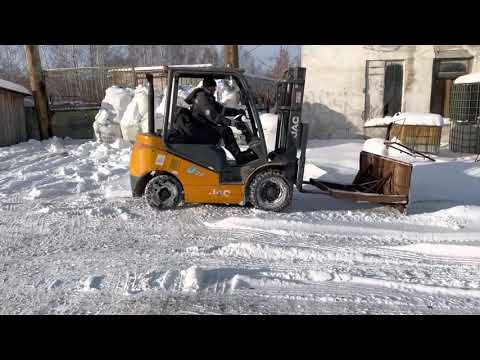 Отвал для вилочного погрузчика своими руками