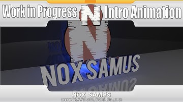 Work in progress (Intro animation)