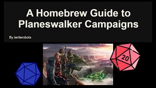 Planeswalkers In D&D 5E