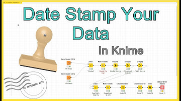 Knime - Date Stamp Your Data