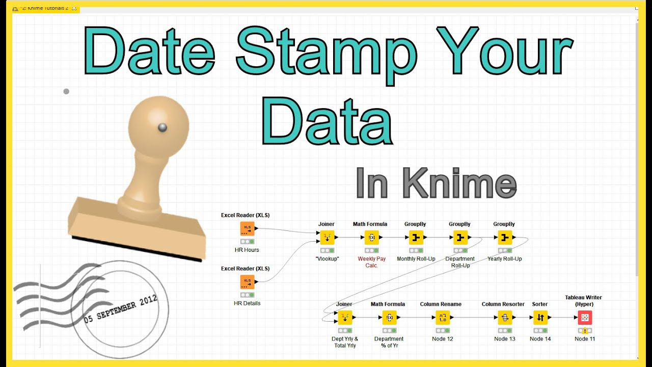 Knime - Date Stamp Your Data